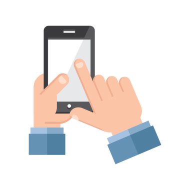 akıllı telefon vektör çizimi, simge ögesi arkaplanı