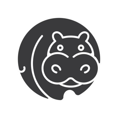 Simgeli basit biçimlendirilmiş pankart, vektör illüstrasyonu