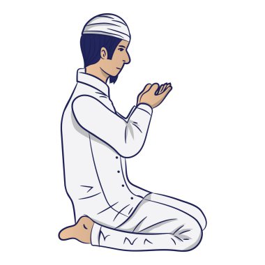 Din teması için renkli vektör illüstrasyonu 