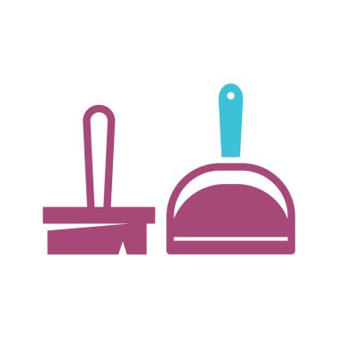 Basit grafik simgesi vektör illüstrasyonu