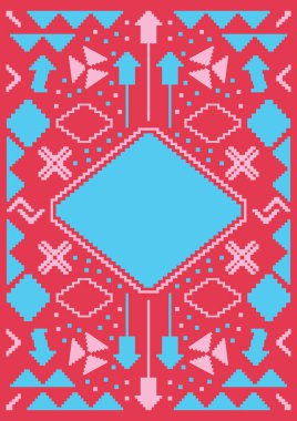 Basit grafik simgesi vektör illüstrasyonu