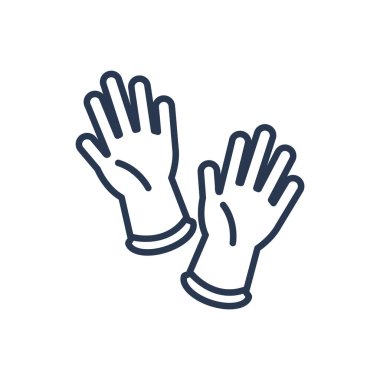 Tasarımınız için temizleme simgesinin vektör şablonu