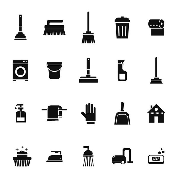 Plantilla Vectorial Icono Limpieza Para Diseño — Archivo Imágenes Vectoriales