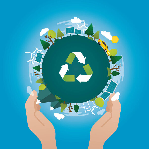 иконка плоская для сайта, векторная иллюстрация