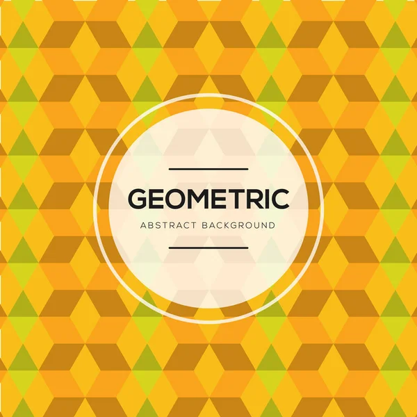 Abstrakter Geometrischer Hintergrund Vektorillustration — Stockvektor