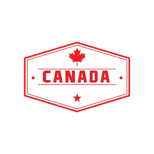 Happy Canada Dag Illustratie Vector Illustratie — Stockvector