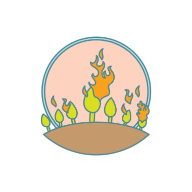 Vektör illüstrasyonu, simge ögesi arkaplanı