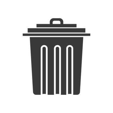 Tasarımınız için temizleme simgesinin vektör şablonu