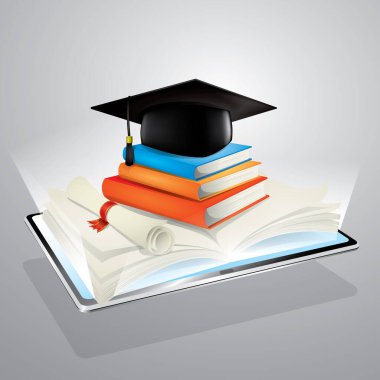 Basit grafik simgesi vektör illüstrasyonu