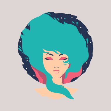 Basit grafik simgesi vektör illüstrasyonu