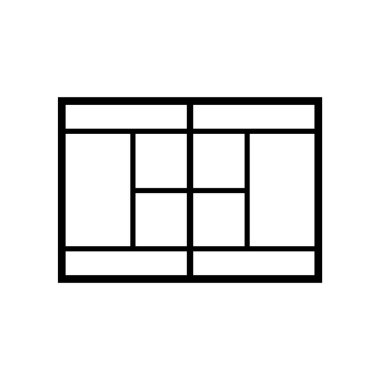 Vektör illüstrasyonu, simge ögesi arkaplanı