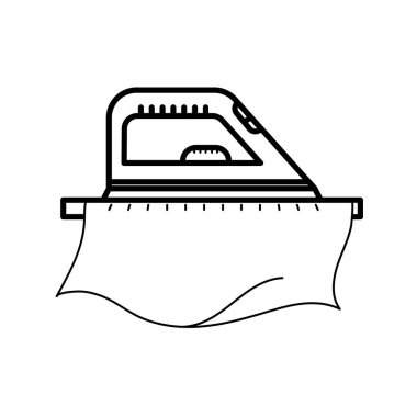 Tasarımınız için temizleme simgesinin vektör şablonu