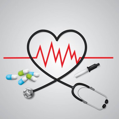 Vektör illüstrasyonu, simge ögesi arkaplanı