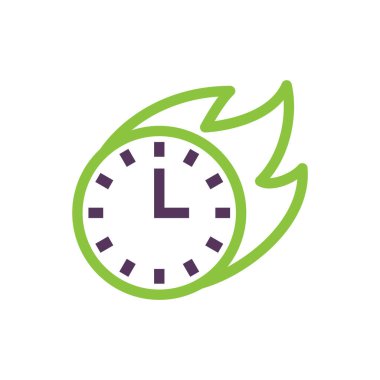 Web sitesi, vektör illüstrasyonu için düz simge