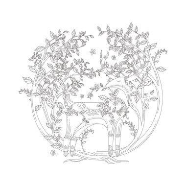 Vektör illüstrasyonu, simge ögesi arkaplanı