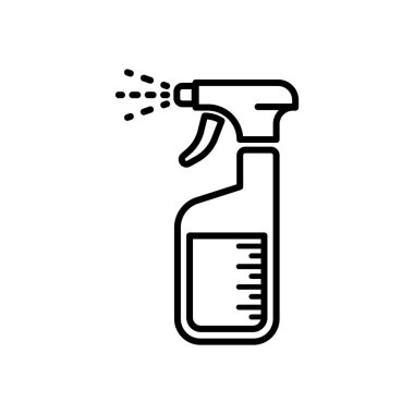 Tasarımınız için temizleme simgesinin vektör şablonu