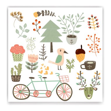 Basit grafik simgesi vektör illüstrasyonu