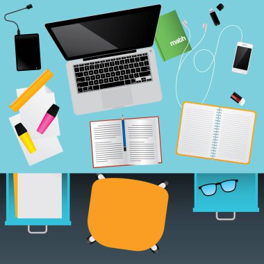 Vektör illüstrasyonu, simge ögesi arkaplanı