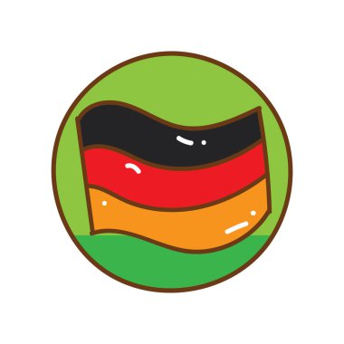 Basit grafik vektör illüstrasyonu