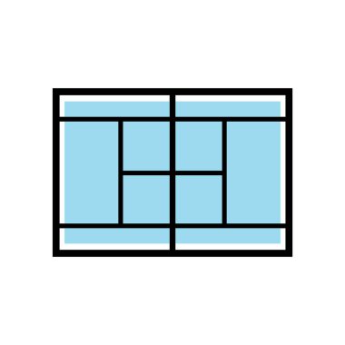 Vektör illüstrasyonu, simge ögesi arkaplanı