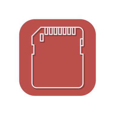 Web sitesi, vektör illüstrasyonu için düz simge 