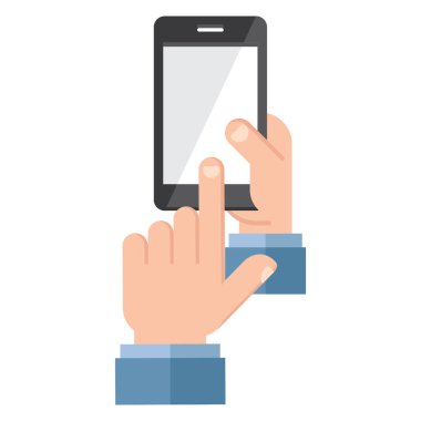 akıllı telefon vektör çizimi, simge ögesi arkaplanı