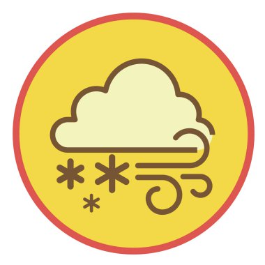 hava vektörü illüstrasyonu, simge ögesi arkaplanı