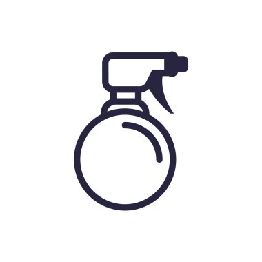 Tasarımınız için temizleme simgesinin vektör şablonu