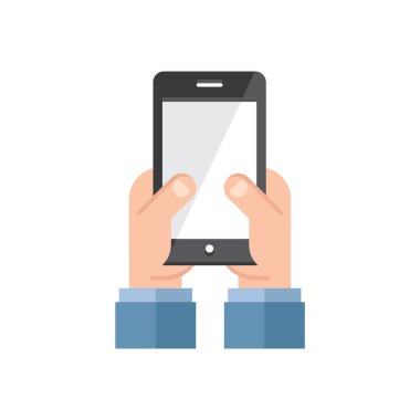 akıllı telefon vektör çizimi, simge ögesi arkaplanı