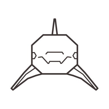 Basit grafik vektör illüstrasyonu