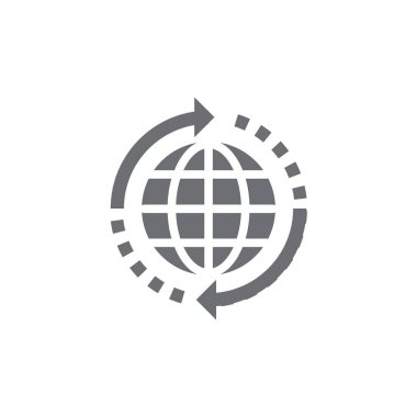 modern grafik simgesi vektör illüstrasyonu