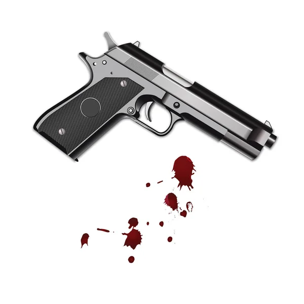 Crime Vector Illustration Icon Element Background — Stock Vector