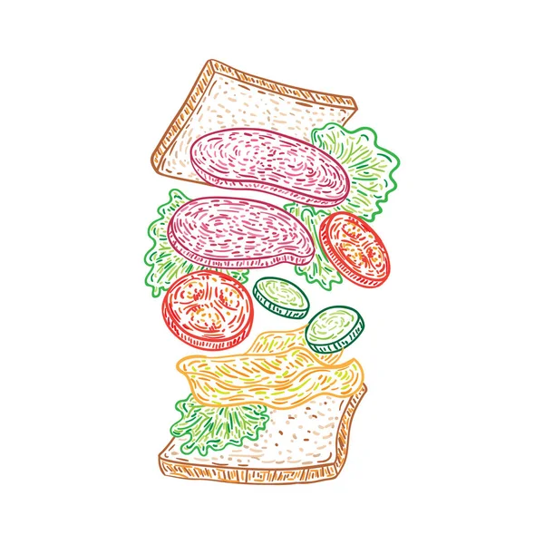 Icono Alimentos Vector Ilustración — Archivo Imágenes Vectoriales