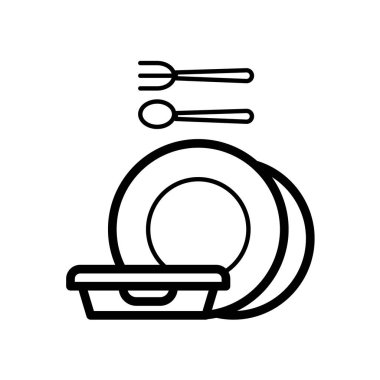 Basit grafik simgesi vektör illüstrasyonu