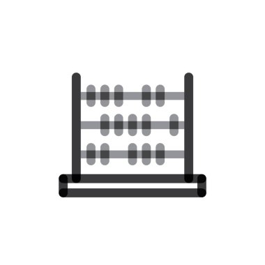 Basit grafik vektör illüstrasyonu