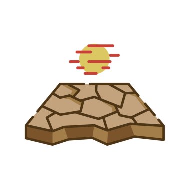 Vektör illüstrasyonu, simge ögesi arkaplanı