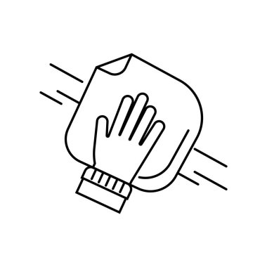 Basit grafik vektör illüstrasyonu