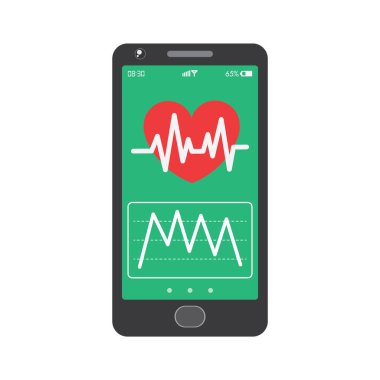 Basit grafik vektör illüstrasyonu