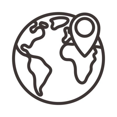 Vektör illüstrasyonu, simge ögesi arkaplanı