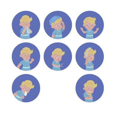 Vektör illüstrasyonu, simge ögesi arkaplanı