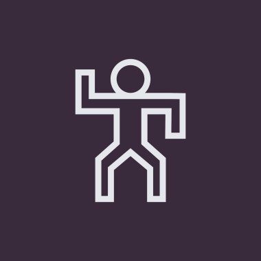 Basit grafik vektör illüstrasyonu