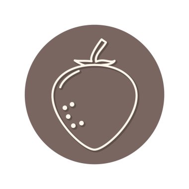 Web sitesi, vektör illüstrasyonu için düz simge 