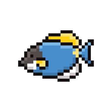 balık vektör illüstrasyonu, simge element arkaplanı