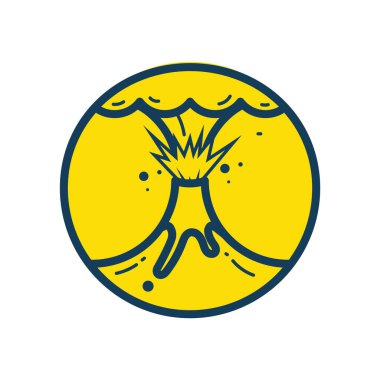 Vektör illüstrasyonu, simge ögesi arkaplanı