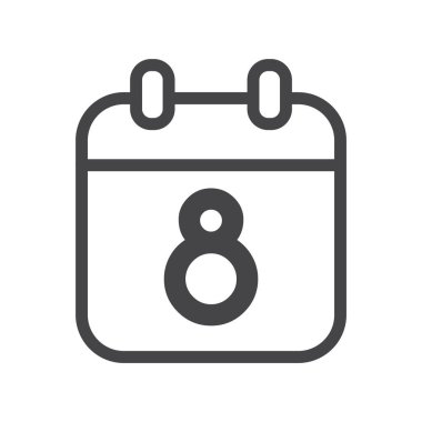 iş simgesi vektör illüstrasyonu