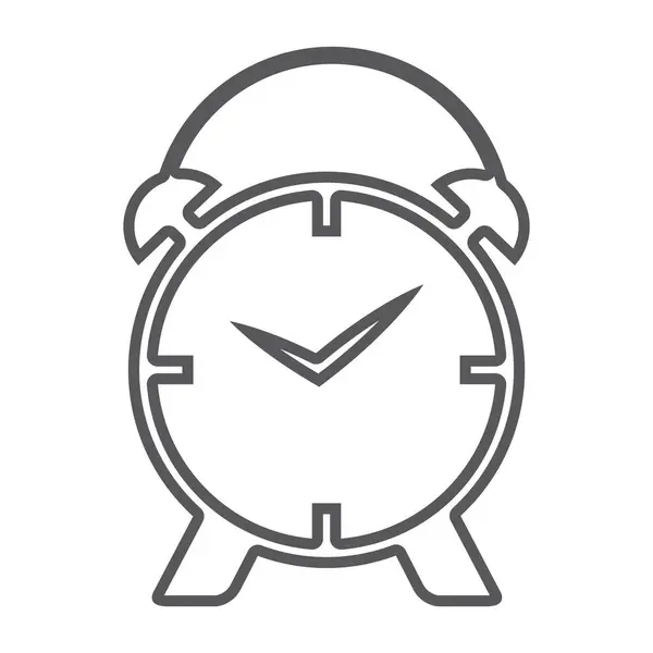 Relógio Vetor Ilustração Ícone Elemento Fundo — Vetor de Stock