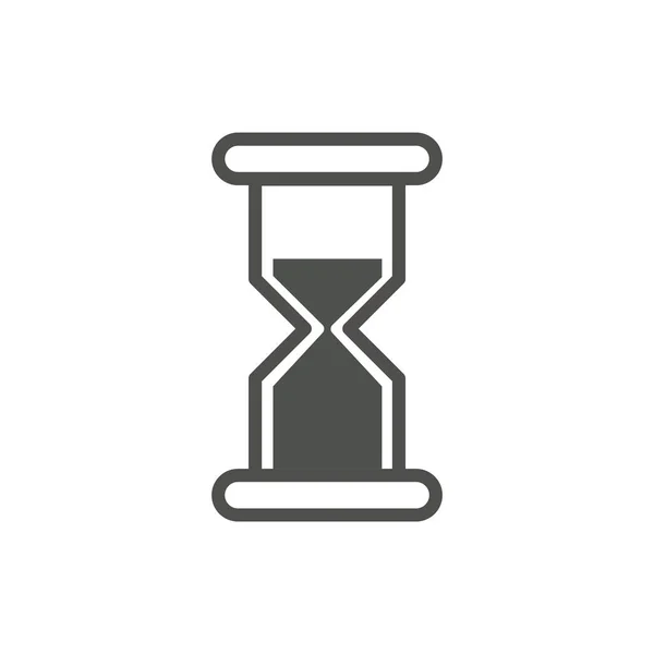 Plantilla Vectorial Del Icono Del Tiempo Ilustración Del Reloj — Vector de stock