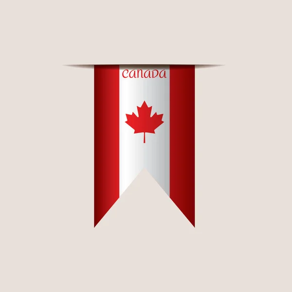 Happy Canada Day Illustration Vector Illustration — Stock Vector