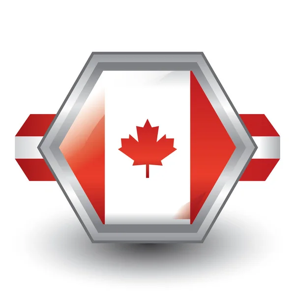 Happy Canada Day Illustration Vector Illustration — Stock Vector