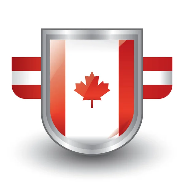 Happy Canada Day Illustration Illustration Vectorielle — Image vectorielle